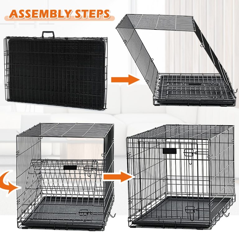 How to Fold a Metal Dog Crate