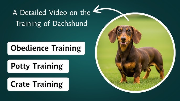 How to Potty Train a Dachshund Dog