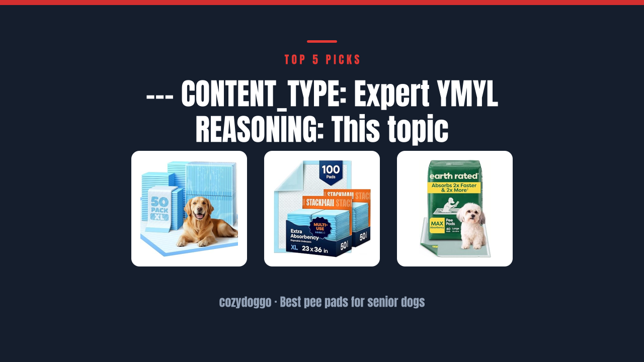 — CONTENT_TYPE: Expert YMYL REASONING: This topic